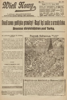 Wiek Nowy : popularny dziennik ilustrowany. 1922, nr 6324