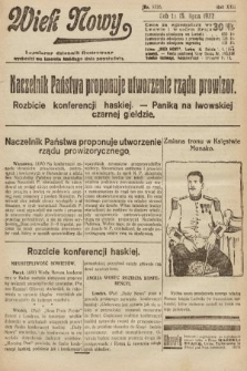 Wiek Nowy : popularny dziennik ilustrowany. 1922, nr 6326