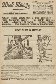 Wiek Nowy : popularny dziennik ilustrowany. 1922, nr 6328