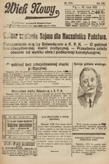 Wiek Nowy : popularny dziennik ilustrowany. 1922, nr 6337
