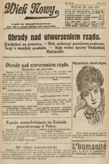 Wiek Nowy : popularny dziennik ilustrowany. 1922, nr 6339
