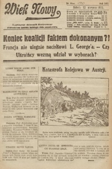 Wiek Nowy : popularny dziennik ilustrowany. 1922, nr 6350