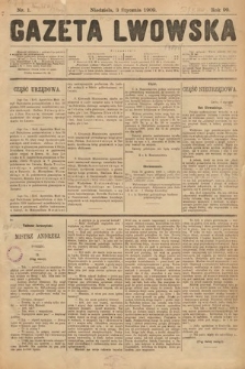 Gazeta Lwowska. 1909, nr 1