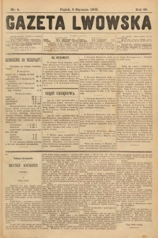Gazeta Lwowska. 1909, nr 4