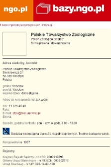 Polskie Towarzystwo Zoologiczne