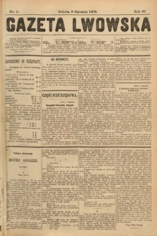 Gazeta Lwowska. 1909, nr 5