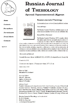 Russian Journal of Theriology