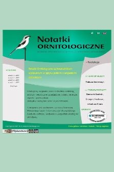 Notatki Ornitologiczne
