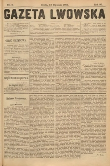 Gazeta Lwowska. 1909, nr 8