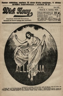 Wiek Nowy : popularny dziennik ilustrowany. 1926, nr 7434