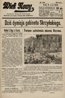 Wiek Nowy : popularny dziennik ilustrowany. 1926, nr 7458
