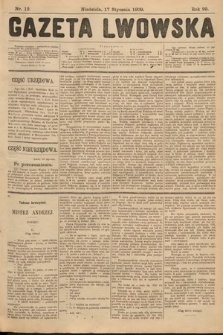Gazeta Lwowska. 1909, nr 12