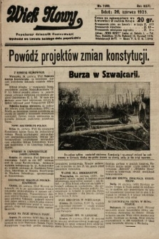 Wiek Nowy : popularny dziennik ilustrowany. 1926, nr 7500