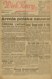 Wiek Nowy : popularny dziennik ilustrowany. 1939, nr 11516