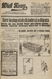 Wiek Nowy : popularny dziennik ilustrowany. 1924, nr 6765