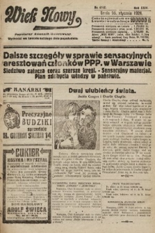 Wiek Nowy : popularny dziennik ilustrowany. 1924, nr 6767