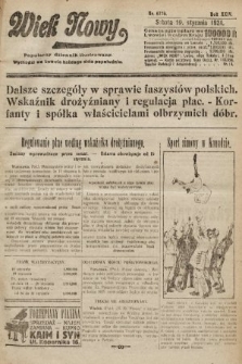 Wiek Nowy : popularny dziennik ilustrowany. 1924, nr 6770