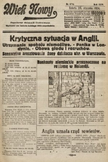 Wiek Nowy : popularny dziennik ilustrowany. 1924, nr 6776