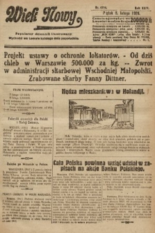 Wiek Nowy : popularny dziennik ilustrowany. 1924, nr 6786