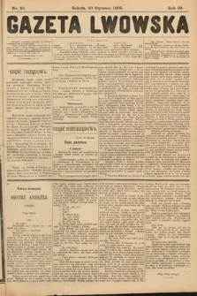 Gazeta Lwowska. 1909, nr 23