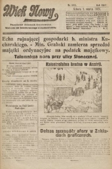 Wiek Nowy : popularny dziennik ilustrowany. 1924, nr 6805