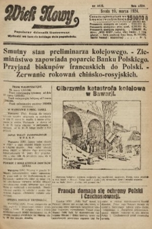 Wiek Nowy : popularny dziennik ilustrowany. 1924, nr 6820