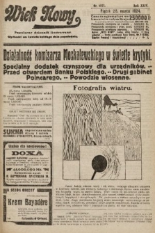 Wiek Nowy : popularny dziennik ilustrowany. 1924, nr 6827