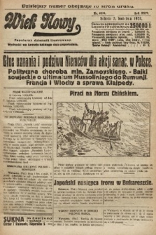 Wiek Nowy : popularny dziennik ilustrowany. 1924, nr 6834