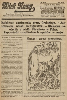 Wiek Nowy : popularny dziennik ilustrowany. 1924, nr 6856