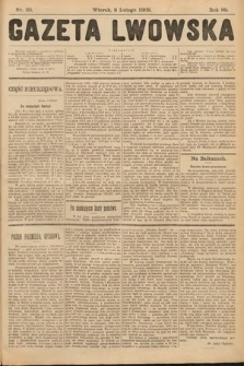 Gazeta Lwowska. 1909, nr 30