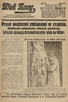 Wiek Nowy : popularny dziennik ilustrowany. 1924, nr 6873