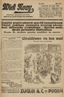 Wiek Nowy : popularny dziennik ilustrowany. 1924, nr 6878