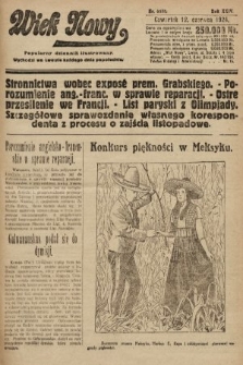 Wiek Nowy : popularny dziennik ilustrowany. 1924, nr 6888