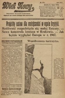 Wiek Nowy : popularny dziennik ilustrowany. 1924, nr 6907