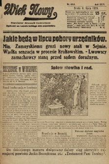 Wiek Nowy : popularny dziennik ilustrowany. 1924, nr 6910