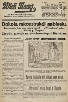 Wiek Nowy : popularny dziennik ilustrowany. 1924, nr 6919