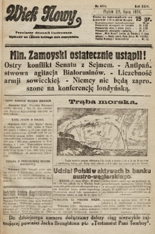 Wiek Nowy : popularny dziennik ilustrowany. 1924, nr 6924