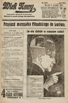 Wiek Nowy : popularny dziennik ilustrowany. 1924, nr 6933