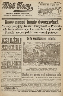 Wiek Nowy : popularny dziennik ilustrowany. 1924, nr 6955