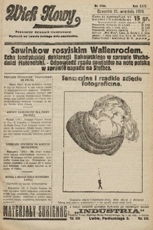 Wiek Nowy : popularny dziennik ilustrowany. 1924, nr 6964