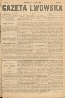 Gazeta Lwowska. 1909, nr 41