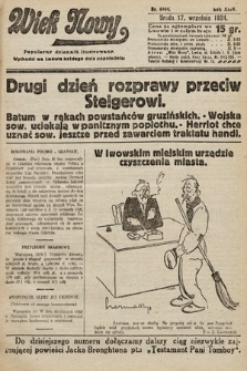 Wiek Nowy : popularny dziennik ilustrowany. 1924, nr 6969