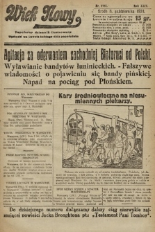 Wiek Nowy : popularny dziennik ilustrowany. 1924, nr 6987