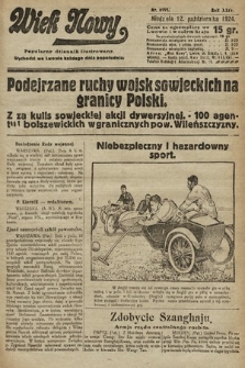 Wiek Nowy : popularny dziennik ilustrowany. 1924, nr 6991