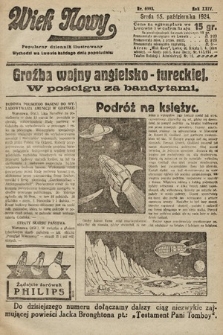 Wiek Nowy : popularny dziennik ilustrowany. 1924, nr 6993