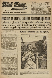 Wiek Nowy : popularny dziennik ilustrowany. 1924, nr 6996