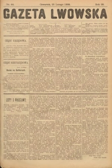 Gazeta Lwowska. 1909, nr 44
