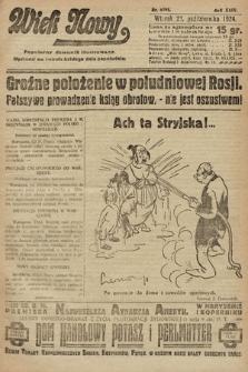 Wiek Nowy : popularny dziennik ilustrowany. 1924, nr 6998