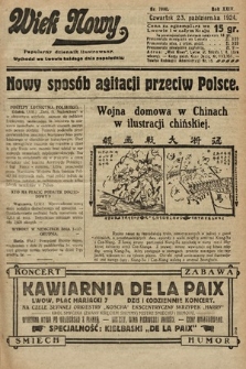 Wiek Nowy : popularny dziennik ilustrowany. 1924, nr 7000