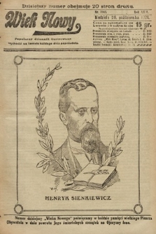 Wiek Nowy : popularny dziennik ilustrowany. 1924, nr 7003